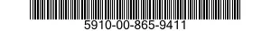 5910-00-865-9411  5910008659411 008659411