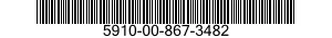 5910-00-867-3482  5910008673482 008673482