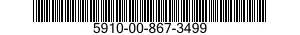 5910-00-867-3499  5910008673499 008673499