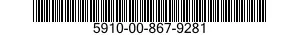 5910-00-867-9281  5910008679281 008679281