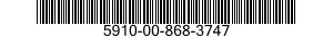 5910-00-868-3747  5910008683747 008683747