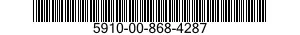 5910-00-868-4287 CAPACITOR,FIXED,ELECTROLYTIC 5910008684287 008684287