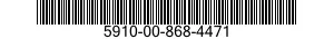 5910-00-868-4471  5910008684471 008684471