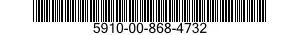 5910-00-868-4732  5910008684732 008684732