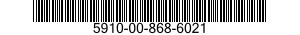 5910-00-868-6021  5910008686021 008686021