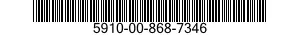 5910-00-868-7346  5910008687346 008687346