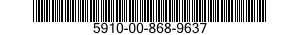 5910-00-868-9637  5910008689637 008689637