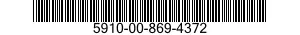 5910-00-869-4372  5910008694372 008694372