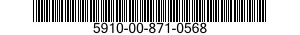 5910-00-871-0568  5910008710568 008710568