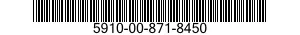 5910-00-871-8450  5910008718450 008718450