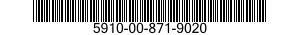 5910-00-871-9020  5910008719020 008719020
