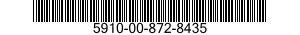 5910-00-872-8435 CAPACITOR,FIXED,PLASTIC DIELECTRIC 5910008728435 008728435