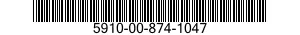 5910-00-874-1047 CAPACITOR,FIXED,ELECTROLYTIC 5910008741047 008741047