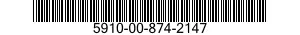 5910-00-874-2147  5910008742147 008742147