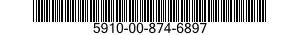 5910-00-874-6897 CAPACITOR,VARIABLE,CERAMIC DIELECTRIC 5910008746897 008746897