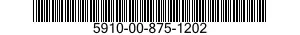 5910-00-875-1202  5910008751202 008751202
