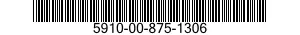 5910-00-875-1306  5910008751306 008751306