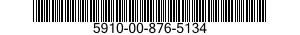 5910-00-876-5134  5910008765134 008765134
