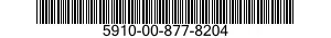 5910-00-877-8204  5910008778204 008778204