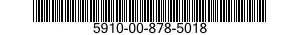 5910-00-878-5018  5910008785018 008785018