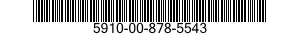 5910-00-878-5543  5910008785543 008785543