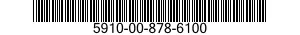 5910-00-878-6100  5910008786100 008786100