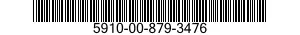 5910-00-879-3476 CAPACITOR,FIXED,ELECTROLYTIC 5910008793476 008793476
