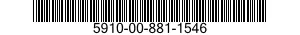 5910-00-881-1546 CAPACITOR,VARIABLE,CERAMIC DIELECTRIC 5910008811546 008811546