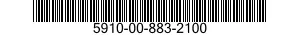 5910-00-883-2100  5910008832100 008832100