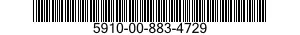 5910-00-883-4729  5910008834729 008834729