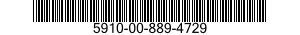 5910-00-889-4729  5910008894729 008894729