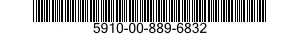 5910-00-889-6832  5910008896832 008896832