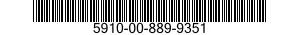 5910-00-889-9351  5910008899351 008899351