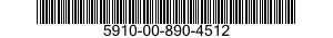 5910-00-890-4512  5910008904512 008904512