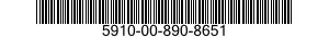 5910-00-890-8651  5910008908651 008908651