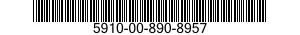 5910-00-890-8957  5910008908957 008908957