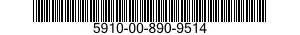 5910-00-890-9514  5910008909514 008909514
