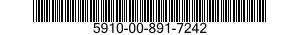 5910-00-891-7242  5910008917242 008917242