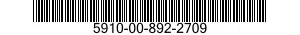 5910-00-892-2709  5910008922709 008922709