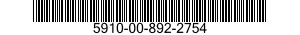 5910-00-892-2754  5910008922754 008922754