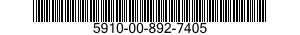 5910-00-892-7405  5910008927405 008927405