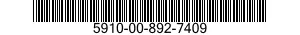 5910-00-892-7409 CAPACITOR,FIXED,ELECTROLYTIC 5910008927409 008927409