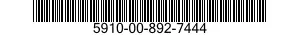 5910-00-892-7444  5910008927444 008927444