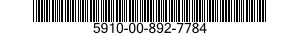 5910-00-892-7784 CAPACITOR,FIXED,PLASTIC DIELECTRIC 5910008927784 008927784