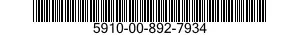 5910-00-892-7934 CAPACITOR,FIXED,ELECTROLYTIC 5910008927934 008927934