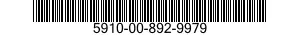 5910-00-892-9979  5910008929979 008929979