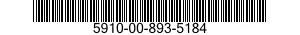 5910-00-893-5184 CAPACITOR,FIXED,ELECTROLYTIC 5910008935184 008935184