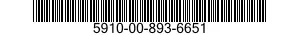 5910-00-893-6651  5910008936651 008936651