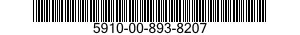 5910-00-893-8207  5910008938207 008938207
