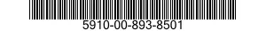 5910-00-893-8501 CAPACITOR,FIXED,CERAMIC DIELECTR 5910008938501 008938501